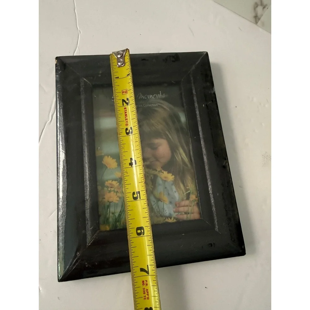 Special Moments Black Beveled Tabletop Picture Frame 3.5x5 Memories Collection